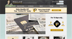 Desktop Screenshot of mauldineconomics.com
