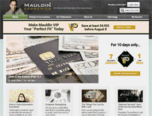 Tablet Screenshot of mauldineconomics.com